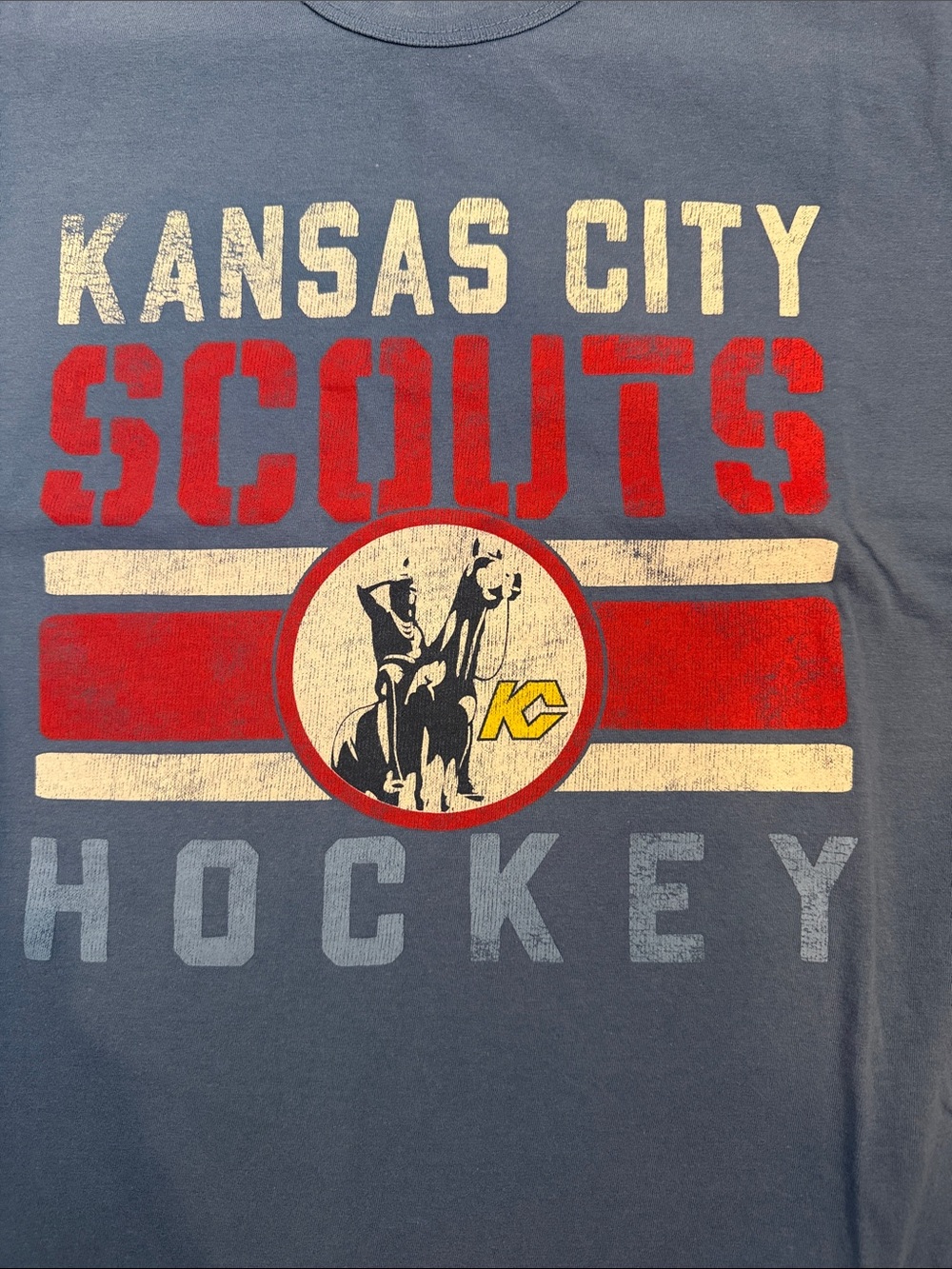 Kansas City Scouts Hockey tee - Picture 2 of 4